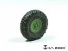 E.T. Model ER35-068 French VBL Armour Car Weighted Road Wheels For HOBBYBOSS 83876 1/35